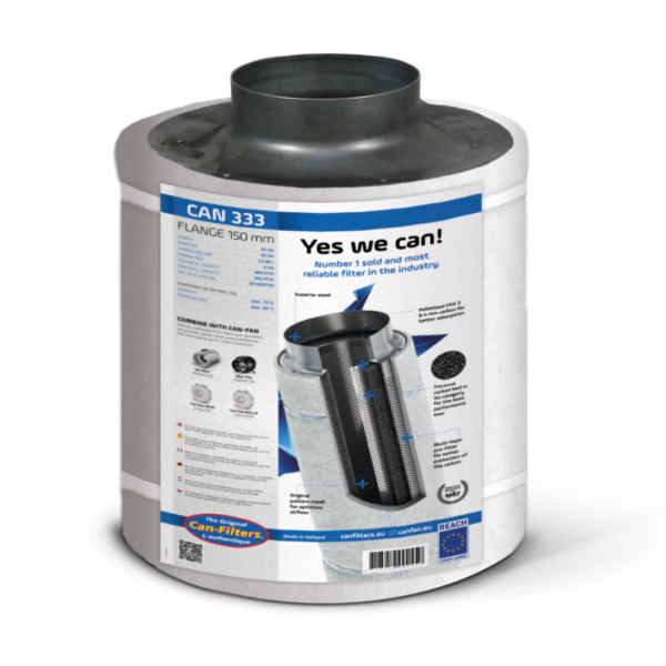Can Koolstoffilter 33cm, 350 m3